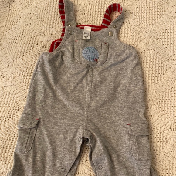 Baby Overalls NWOT - Picture 1 of 8